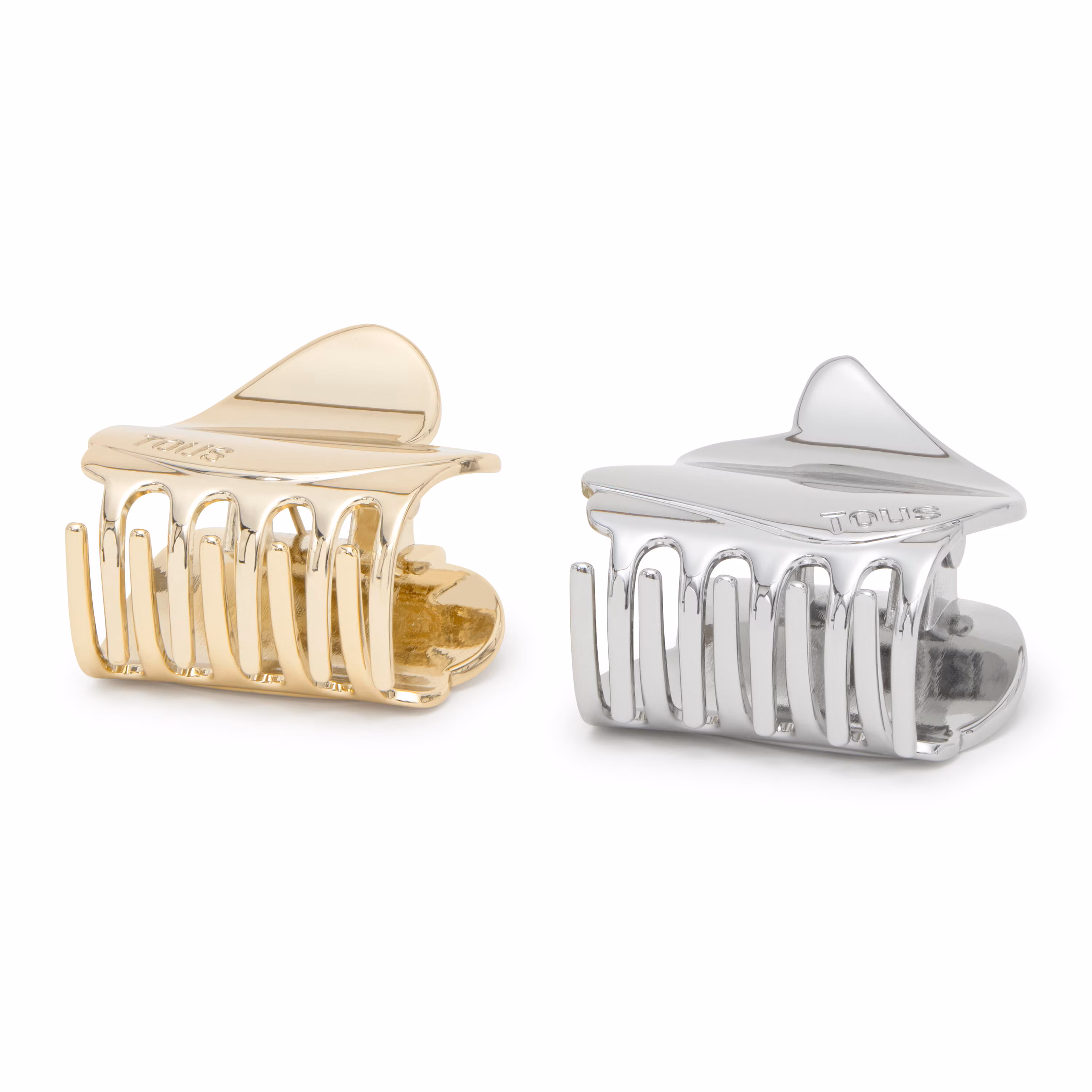 Pack pinzas para el pelo corazón y tulipa TOUS Motifs