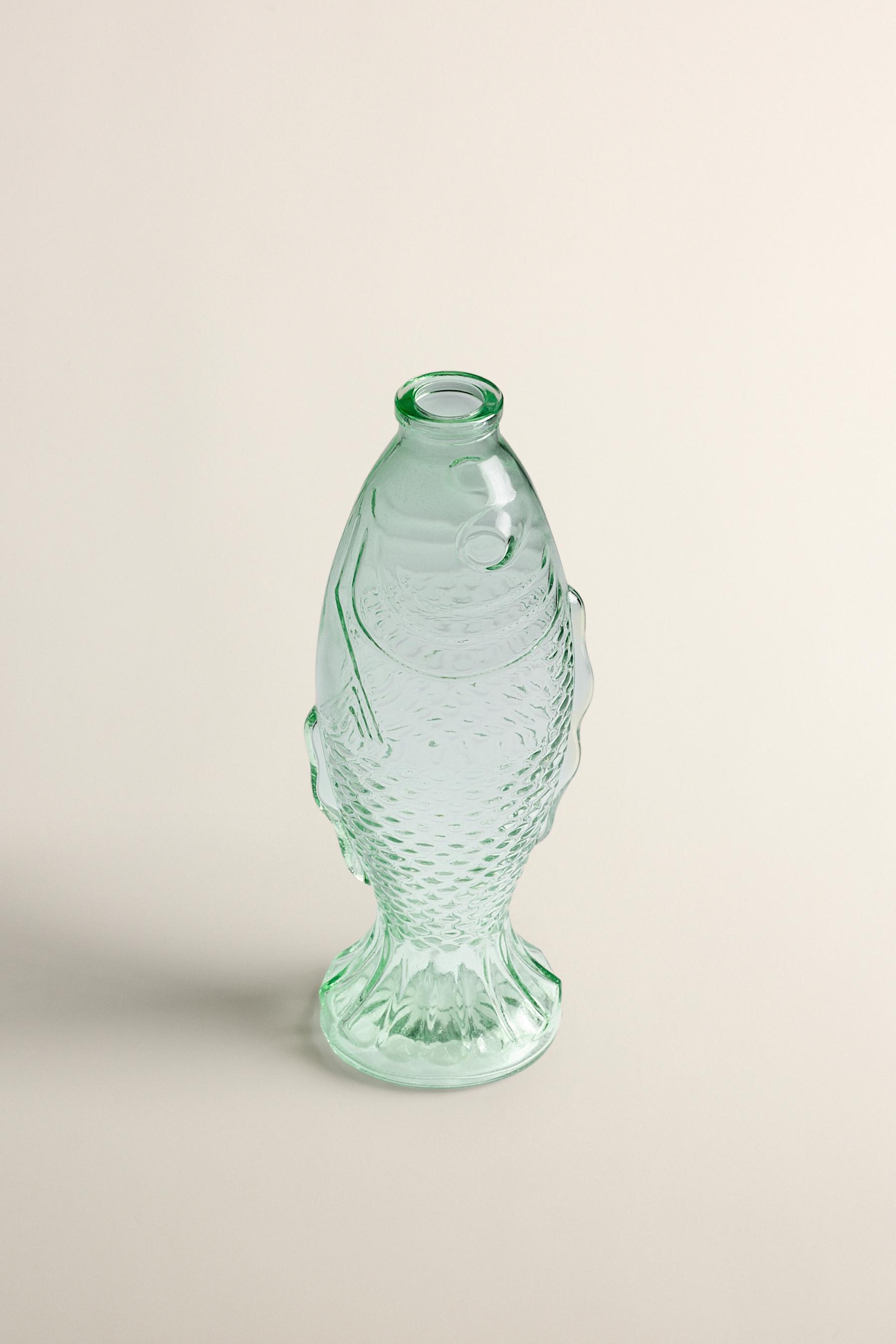Botella pez cristal