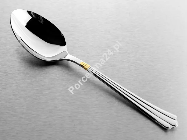 Komplet sztućców 24 cz. na 6 osób Pintinox 1929 - Bernini (3.0 mm) złocone 23.BERG.K24