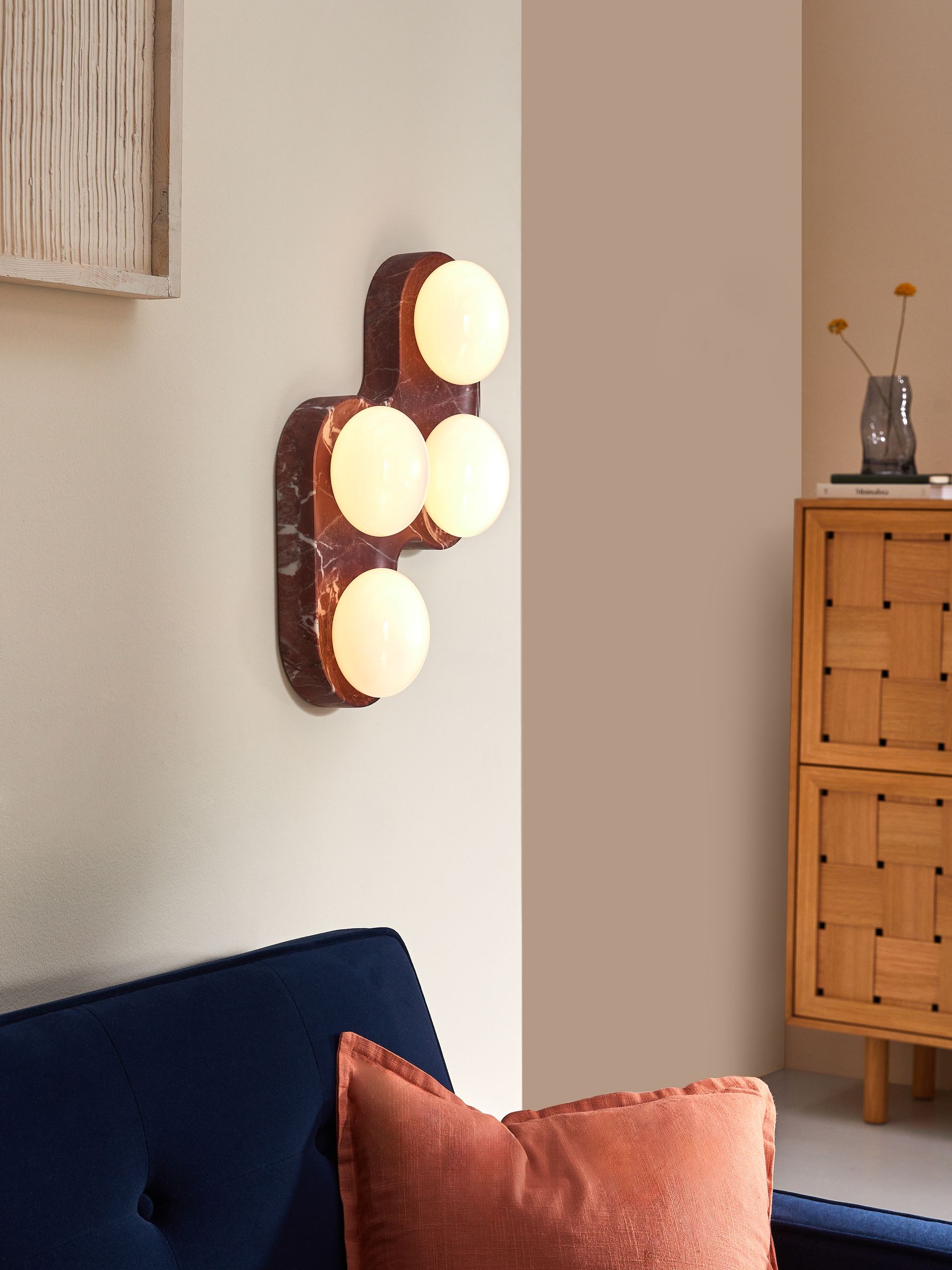 Wilf Wall Light in Red