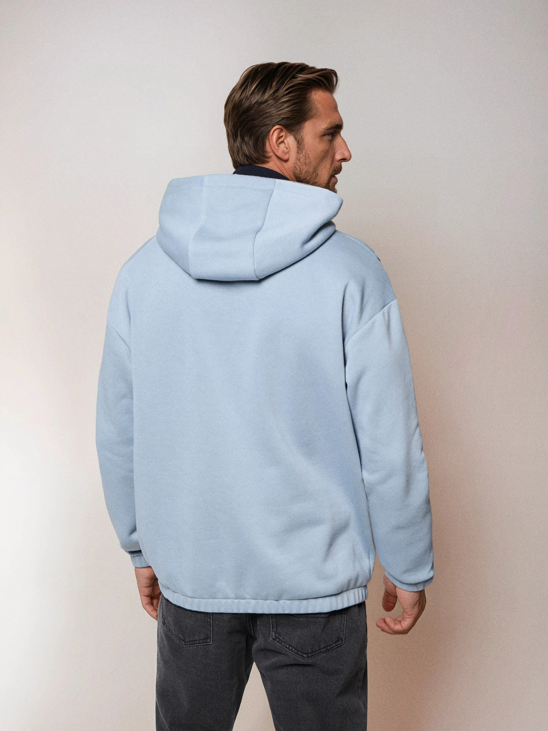 Bluza hoodie z napisem