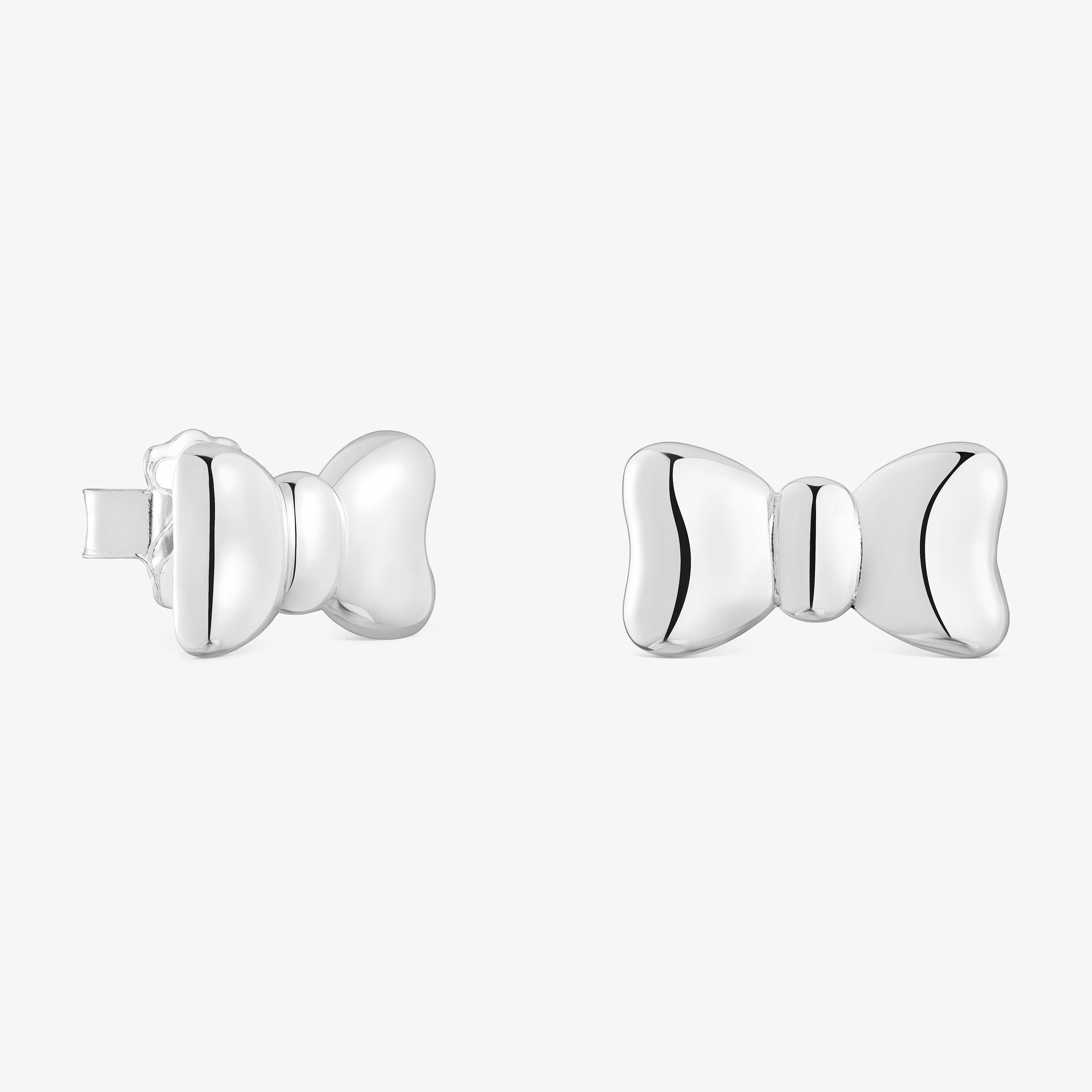 Pendientes lazo de plata TOUS Ribbon