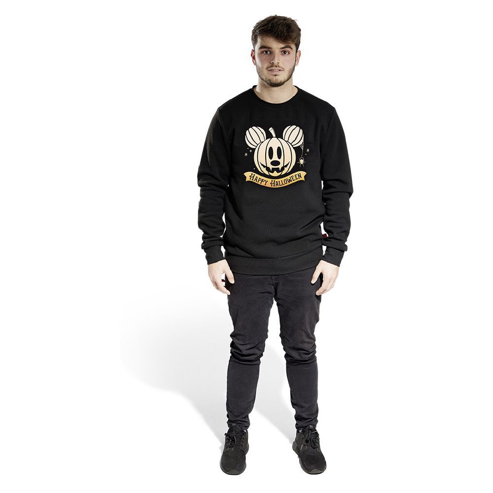 Pull adulte Disney Halloween Mickey phosphorescent - Taille L