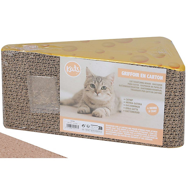 Griffoir fromage avec herbe à chat