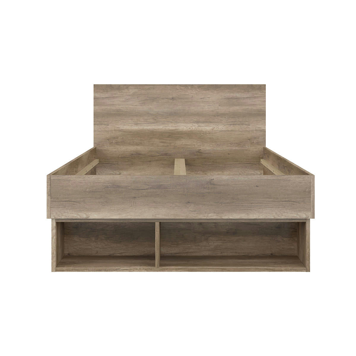 - Lit 120x200 stratifiés naturel