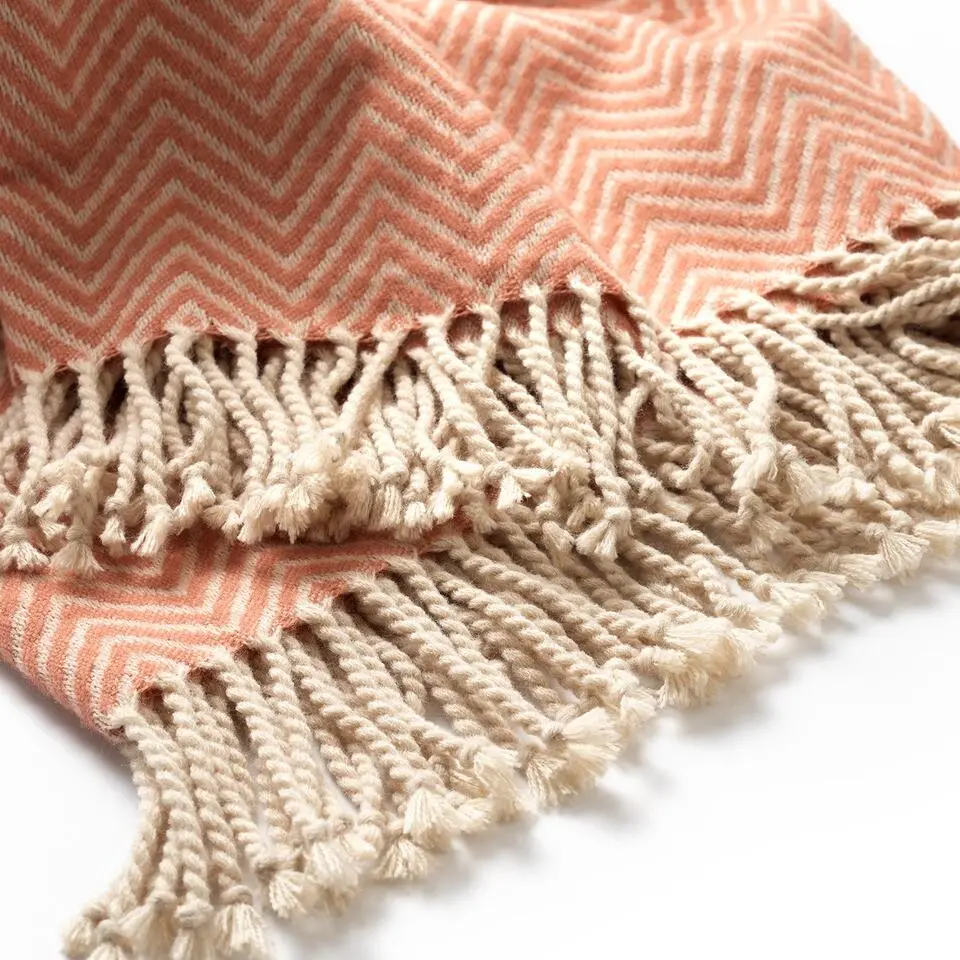 Plaid Evony - Muted Clay - 140x180 cm