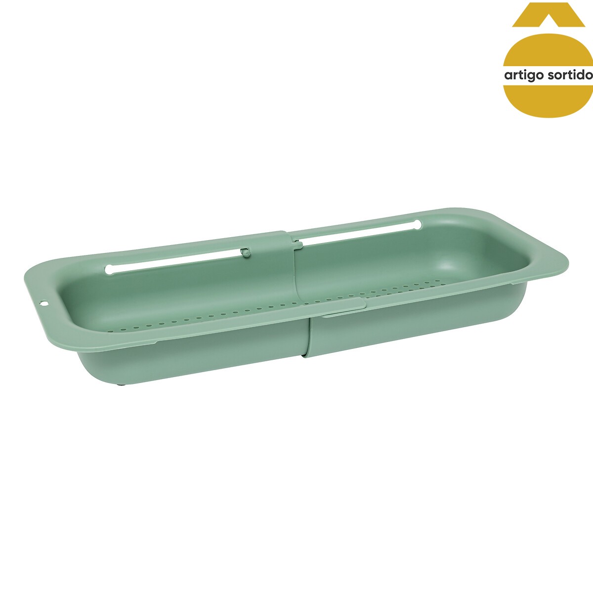 Escorredor de legumes extensível