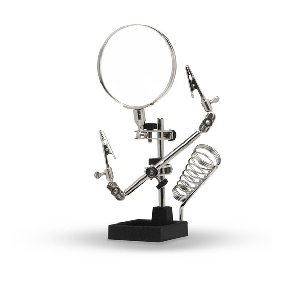 Modelcraft Heavy Duty Helping Hands Magnifier