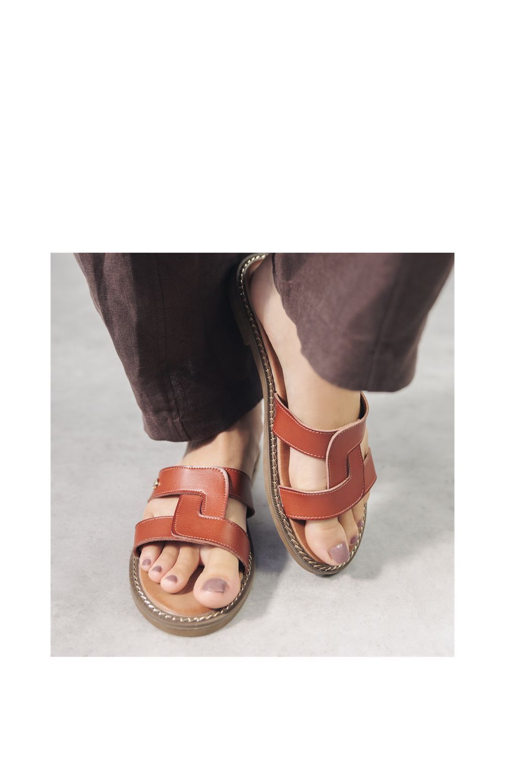Moda In Pelle Lupin' Porvair Sandals