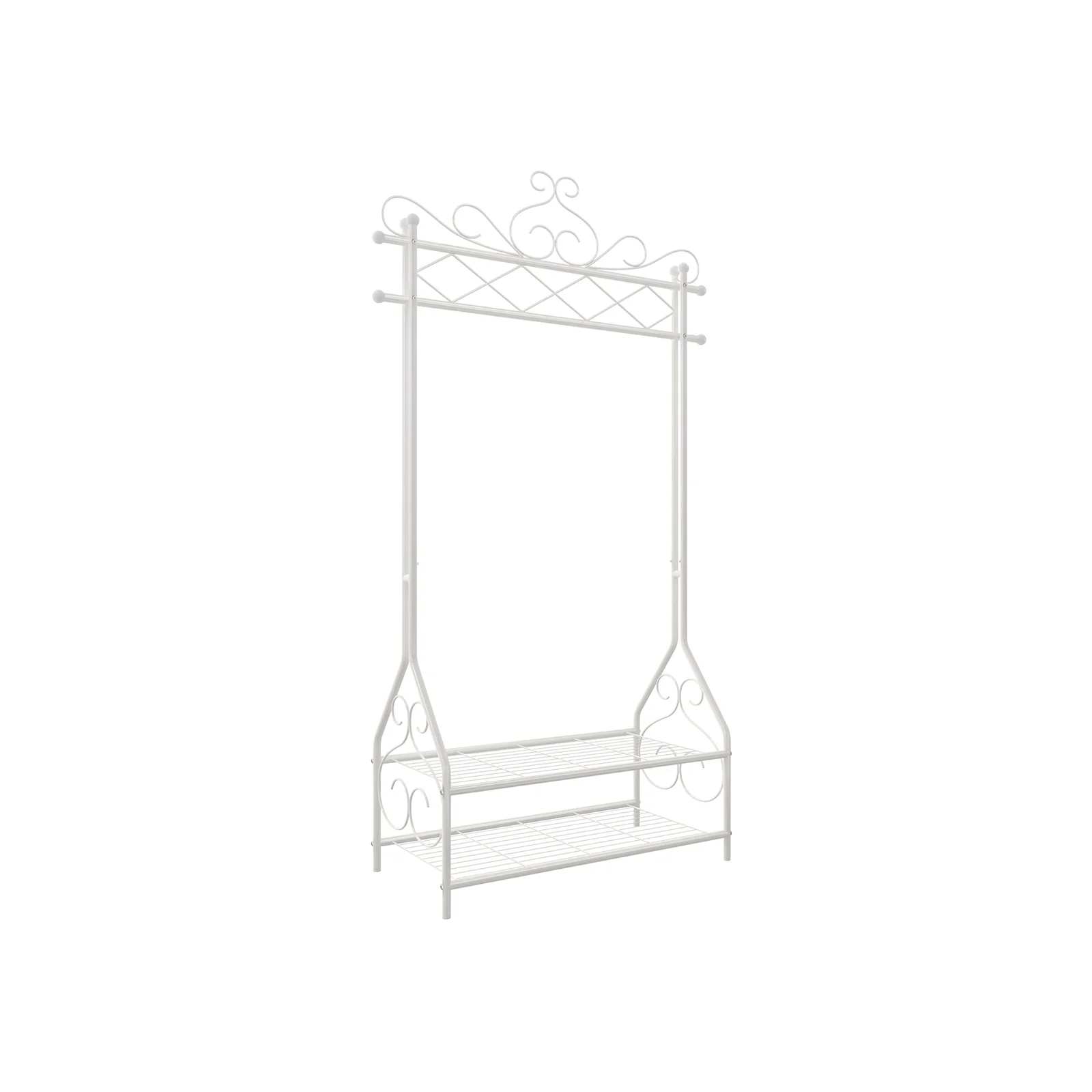 Portemanteau étagère beige