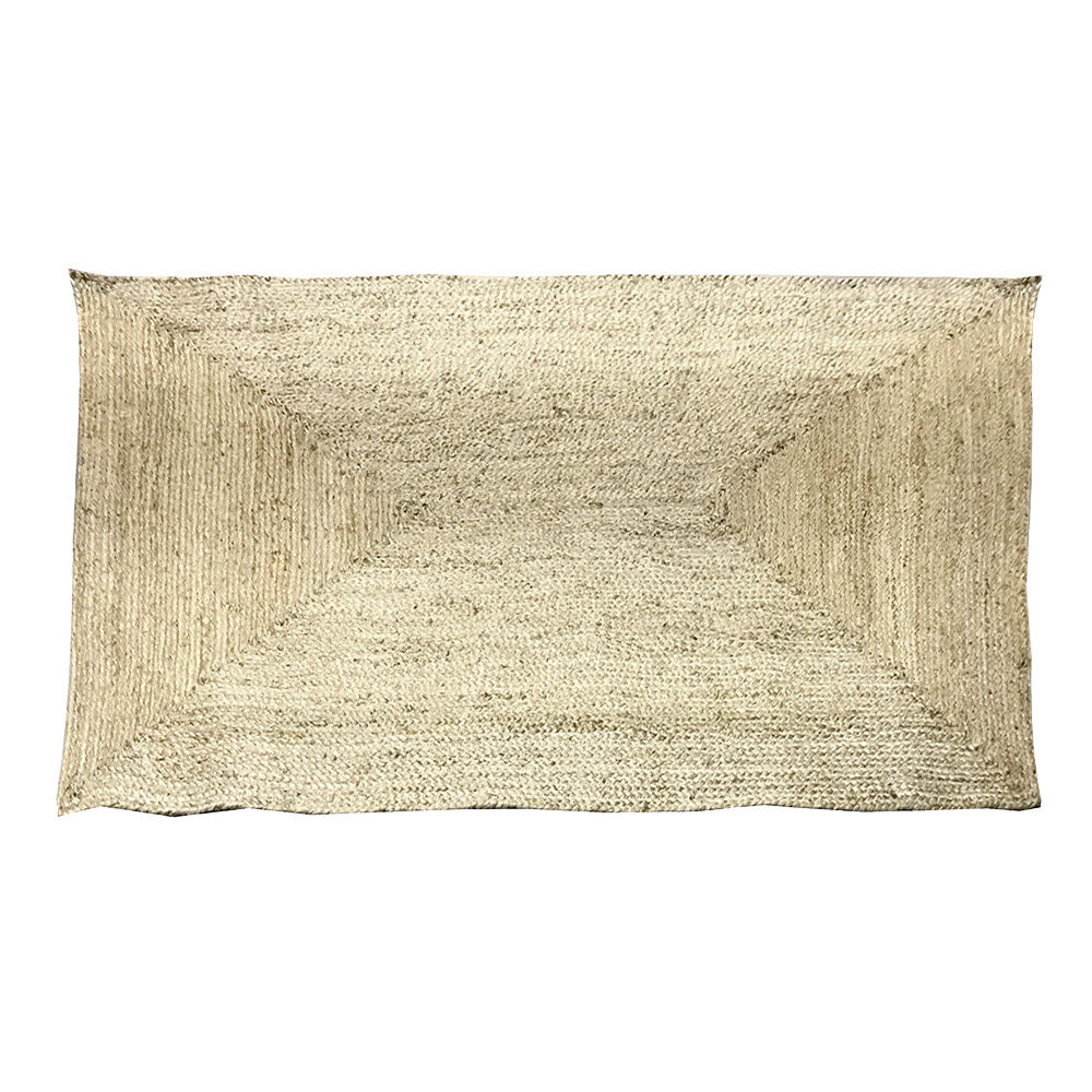 Tapis rectangulaire jute naturel 120x170 cm