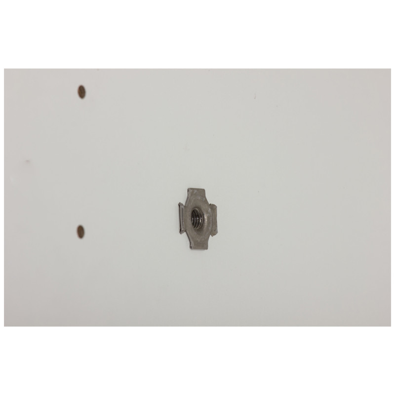 Ecrou à pointes à frapper en acier M6 8 pièces TEKNIBOX
