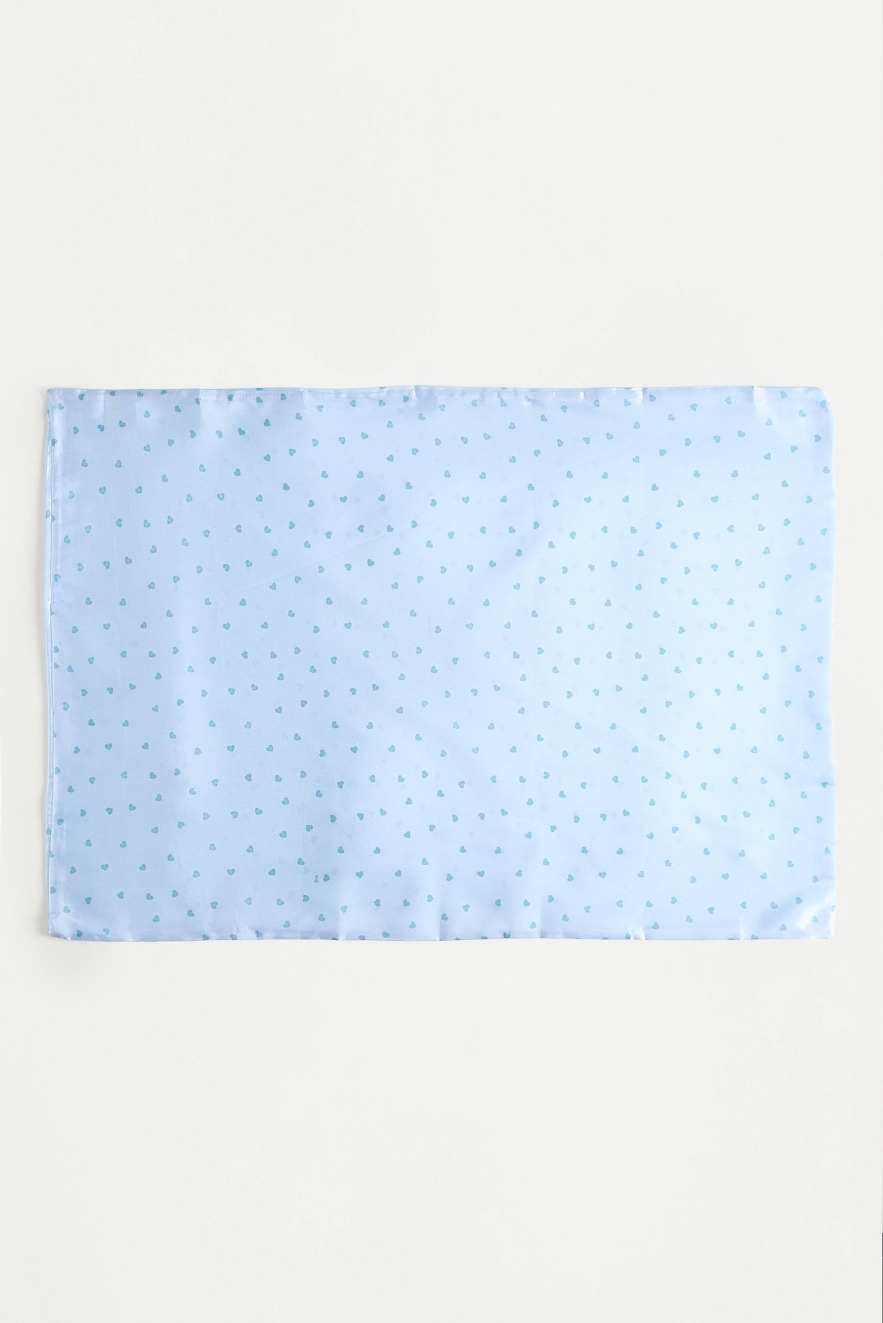 Funda de almohada estampado corazones