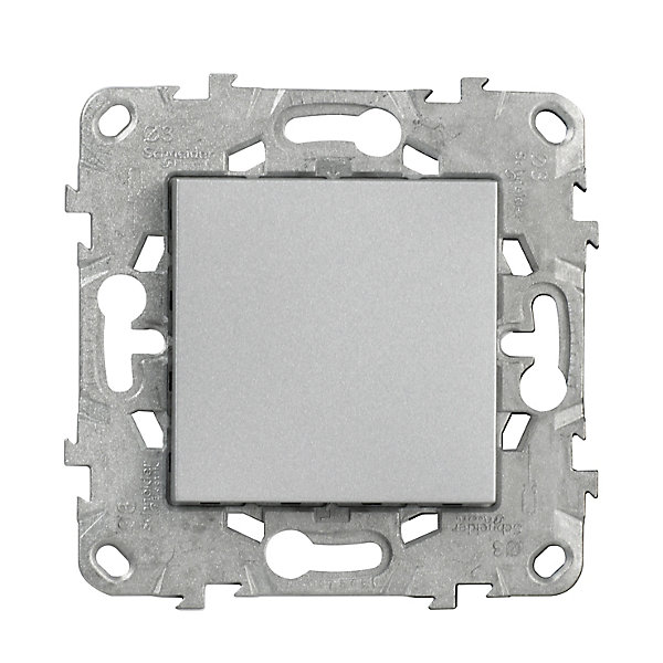 Obturateur Schneider Electric Unica Déco aluminium