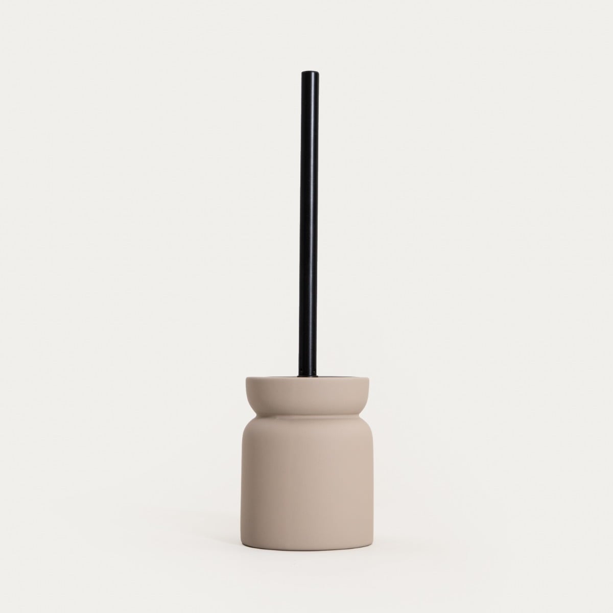 Szczotka do WC ELVIA taupe 10,5x13x38,5 cm
