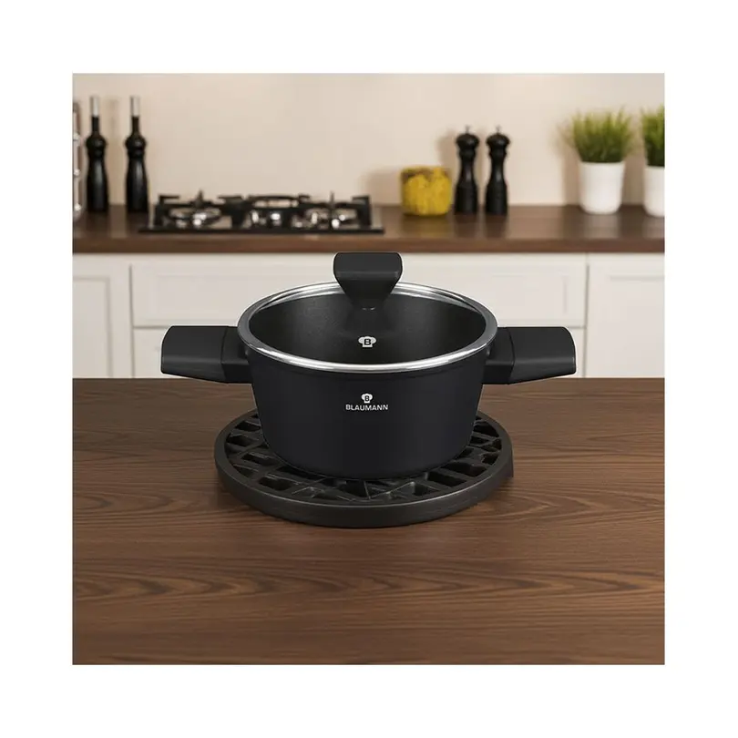 Kochtopf Black Silver Collection