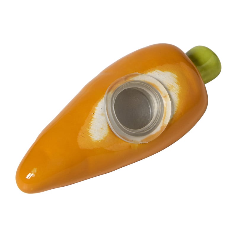 Peper- of zoutvaatje wortel - oranje - 6.8x2.8x2.8 cm