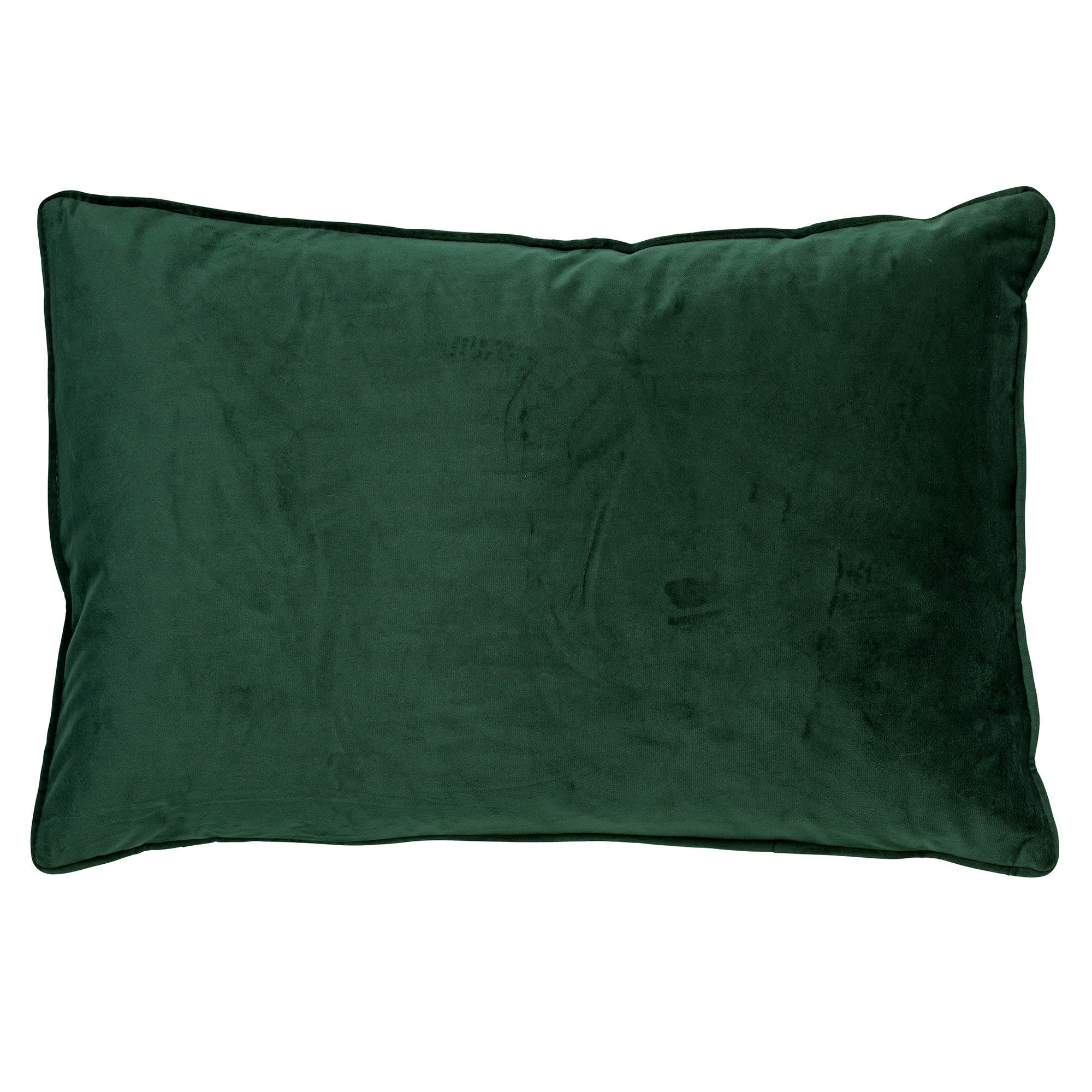 - Housse de coussin vert en velours-40x60 cm uni