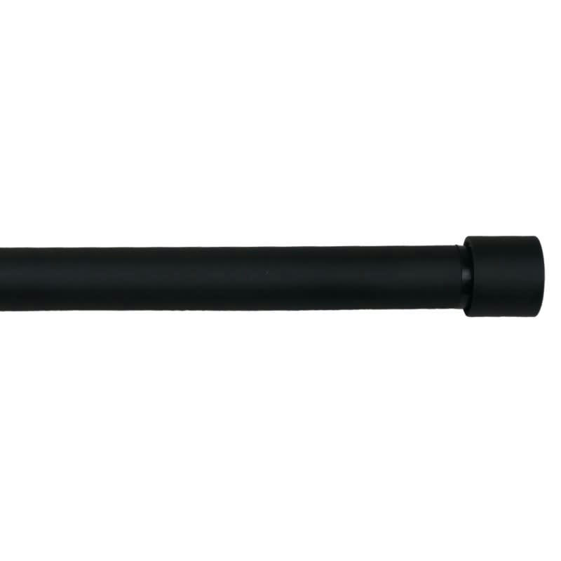 LANCASTER - - kit tringle extensible ø 16/19 mm 165 à 310 cm - Noir mat