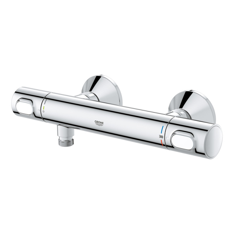Mitigeur de douche thermostatique Precision Flow chrome GROHE