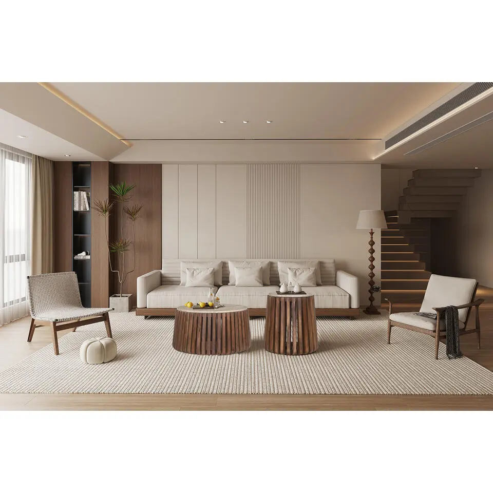 Salontafel Lucce - &Oslash;70 x 40 cm - Mangohout