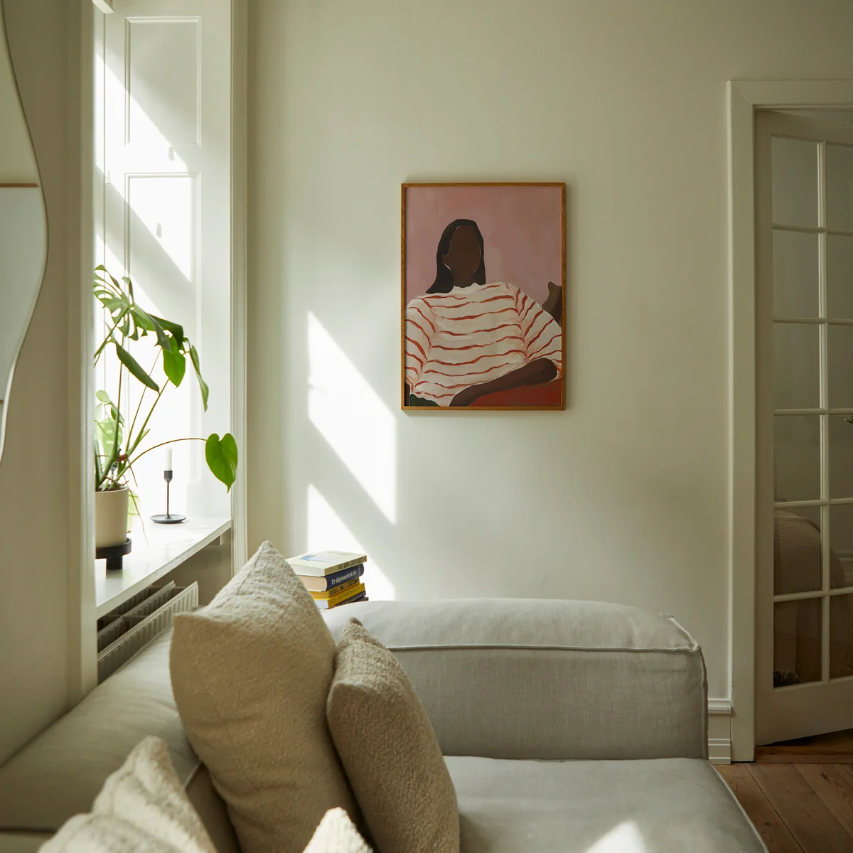 Paper Collective - Red Stripes Poster