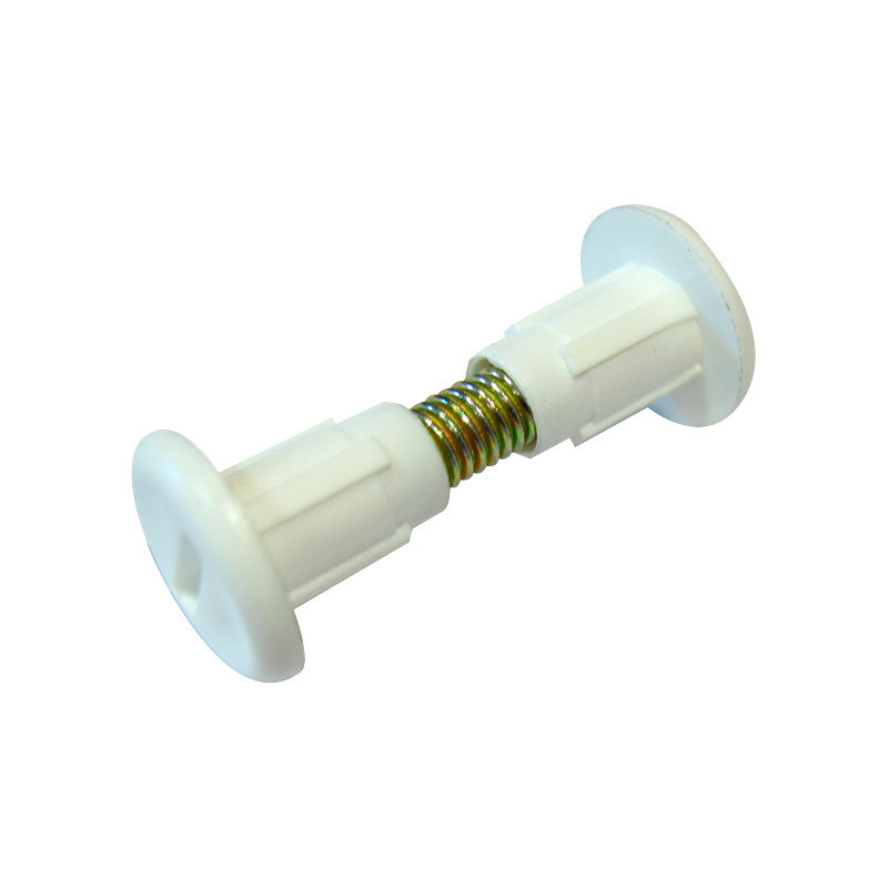 Vis d'assemblage blanche Ø 6 x 51 mm 24 pièces TEKNIBOX