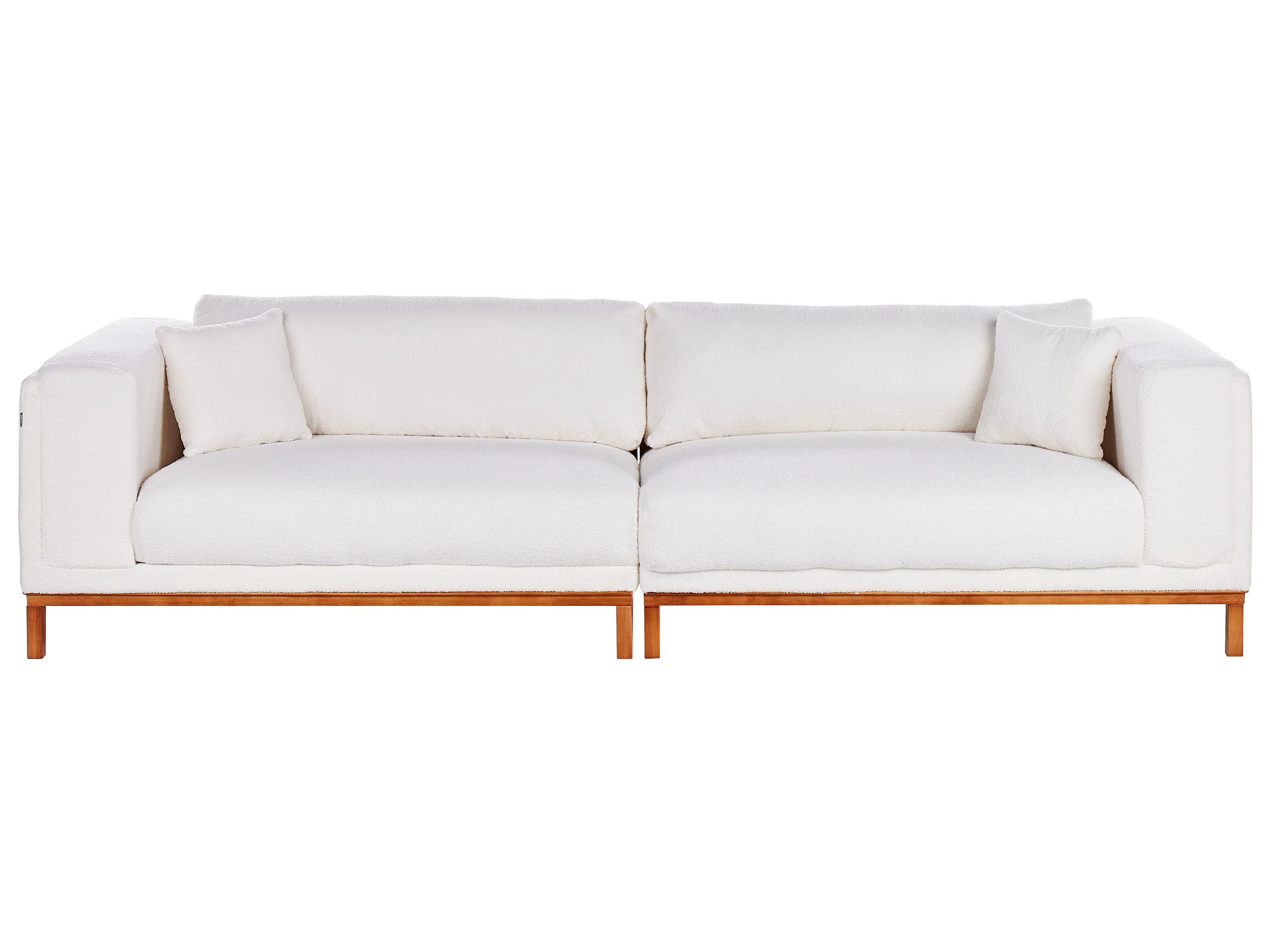 Sofa VENG Boucle Złamana biel dla 4 osób