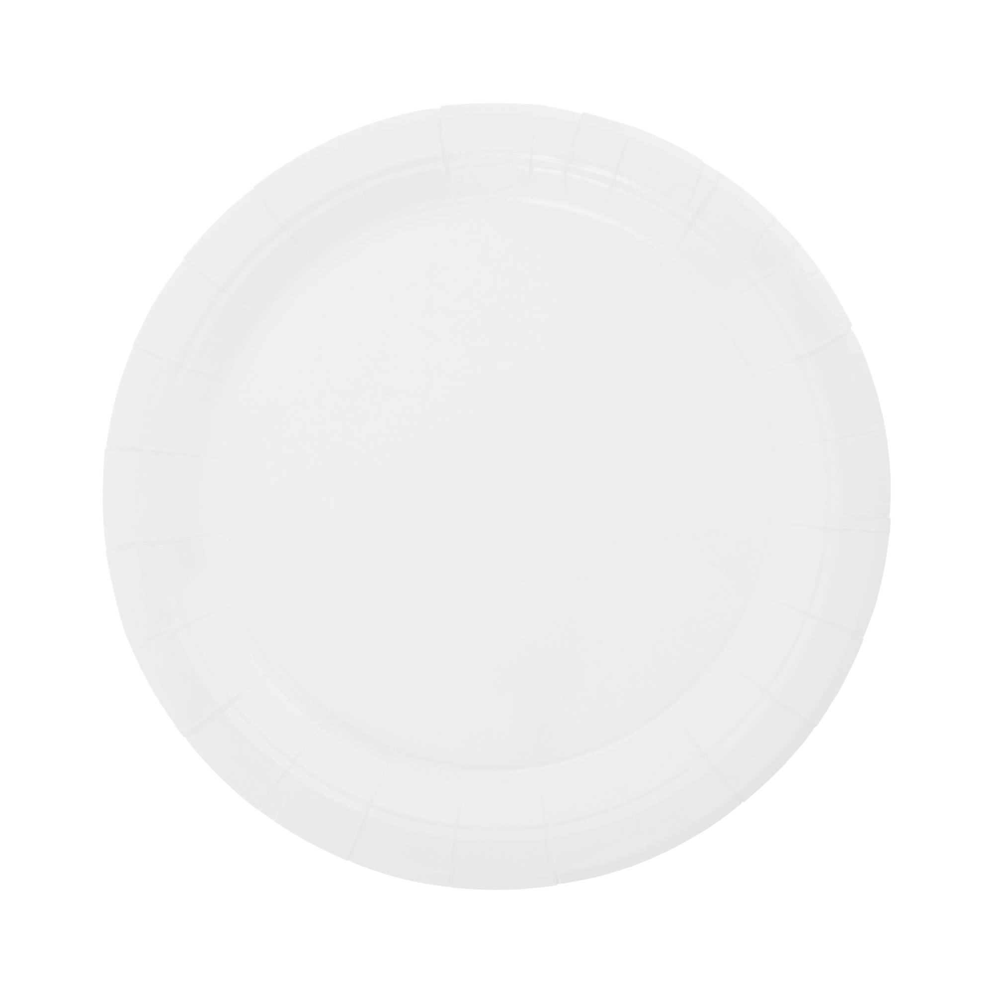 White Paper Plates 8 Pack