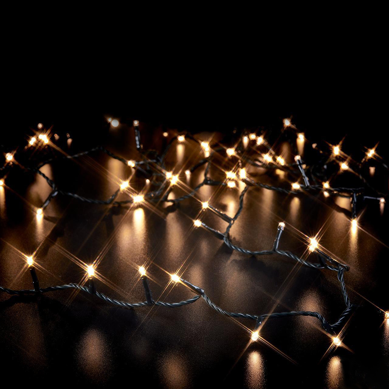 Catena luminosa 300 mini led luce ivory