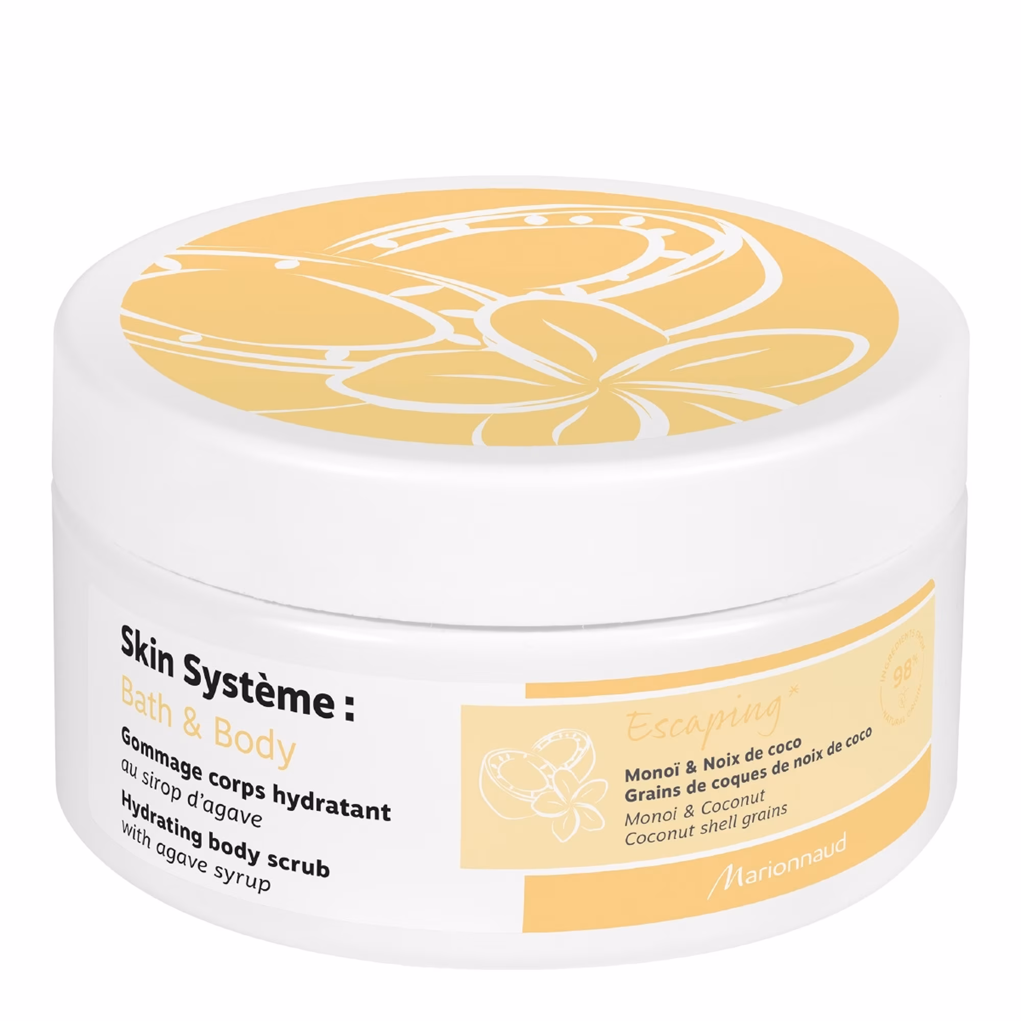 SKIN SYSTÈME : BATH & BODYGommage corps hydratant monoï & noix de coco
