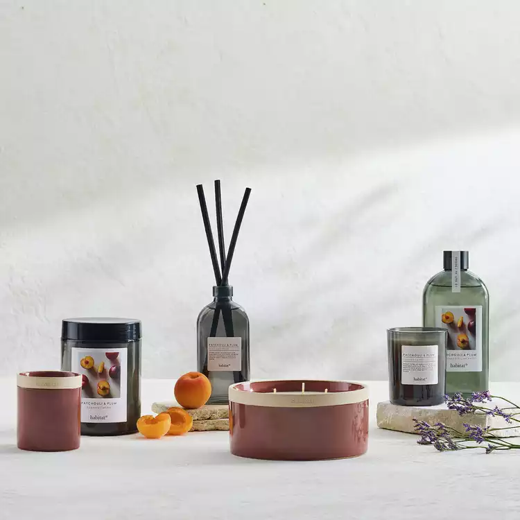 Habitat Multiwick Candle - Patchouli & Plum