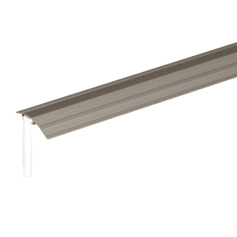 Barre de seuil avec fixation masquée en aluminium inox 38 x 1,5 mm 0,9 m ALBERTS