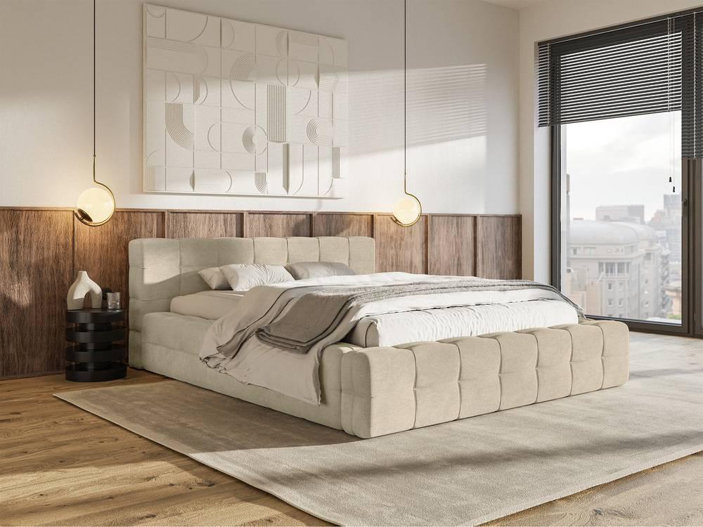Tilly bedframe velvet met opbergruimte 140 x 200 cm