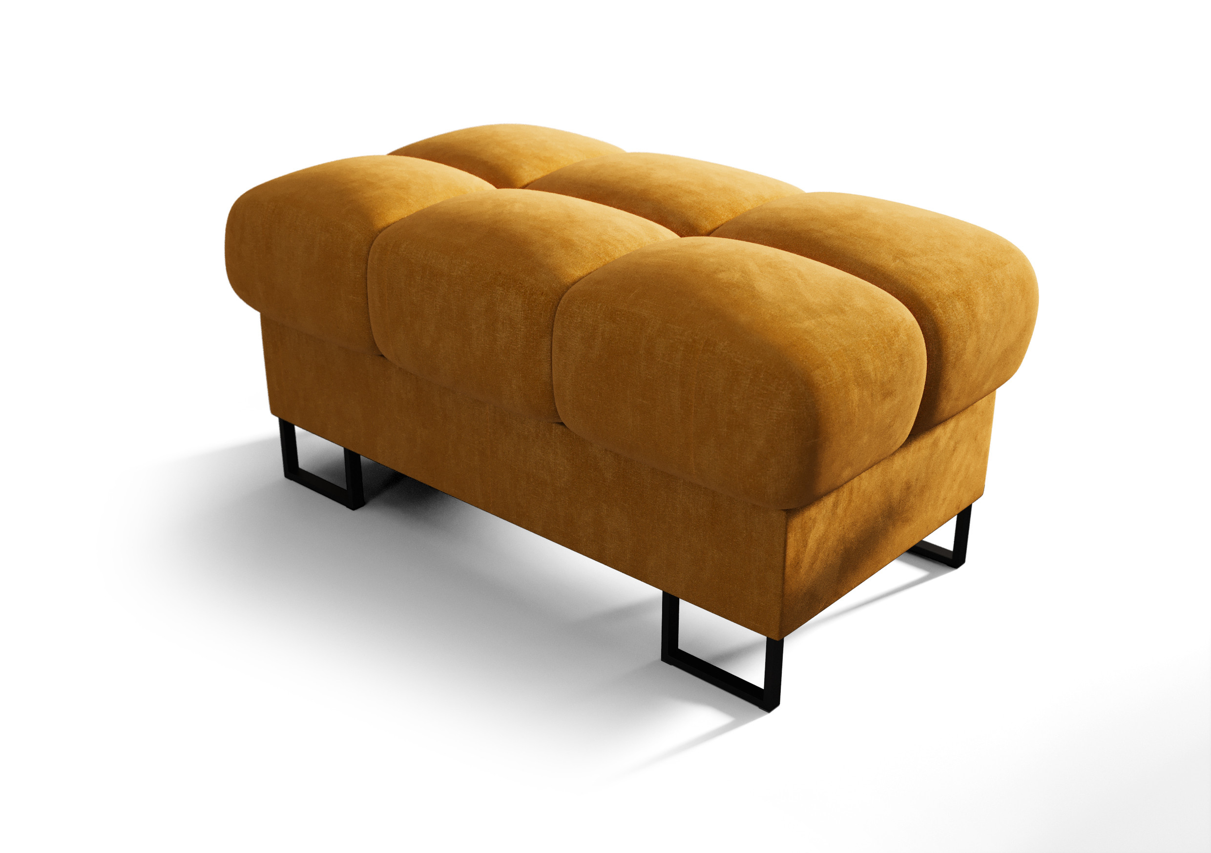 Pufa Aspen 100x55 – nowoczesna pufa ze schowkiem