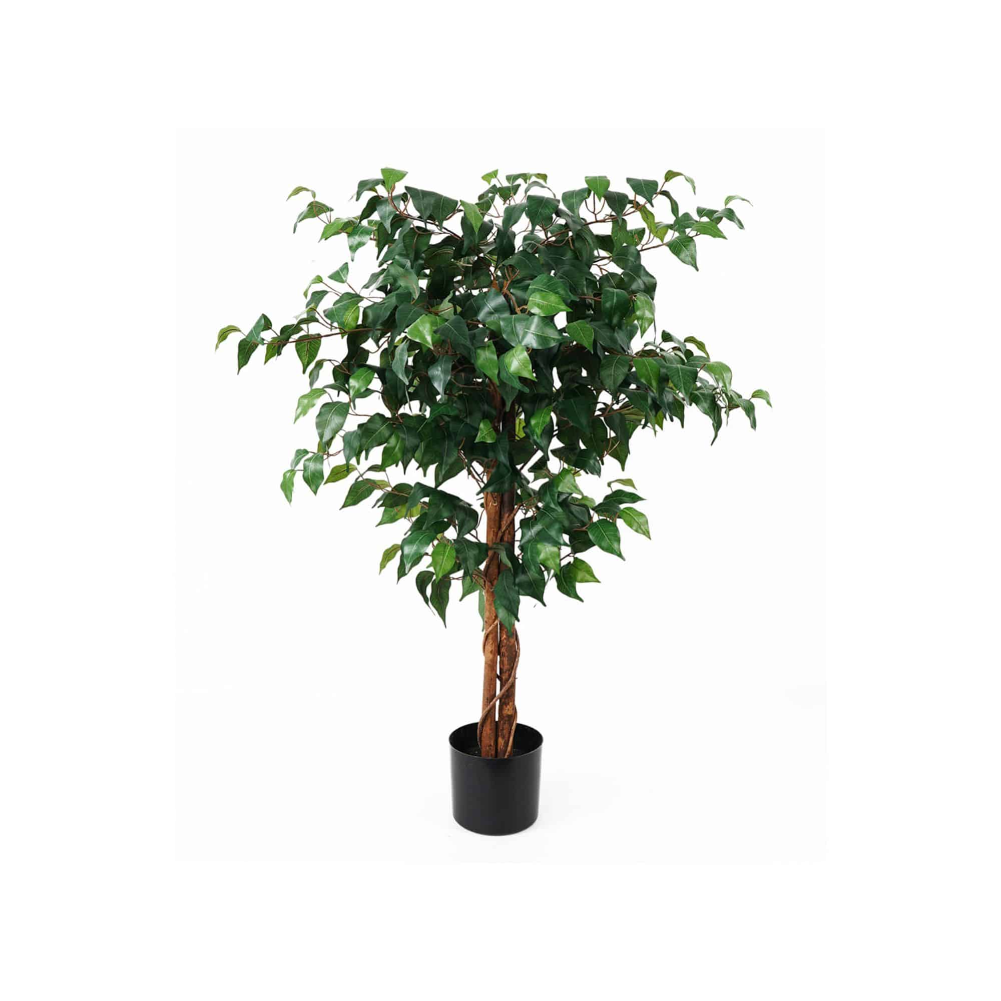 Present Time kunstplant Fig Ficus - groen - 76x76x110cm