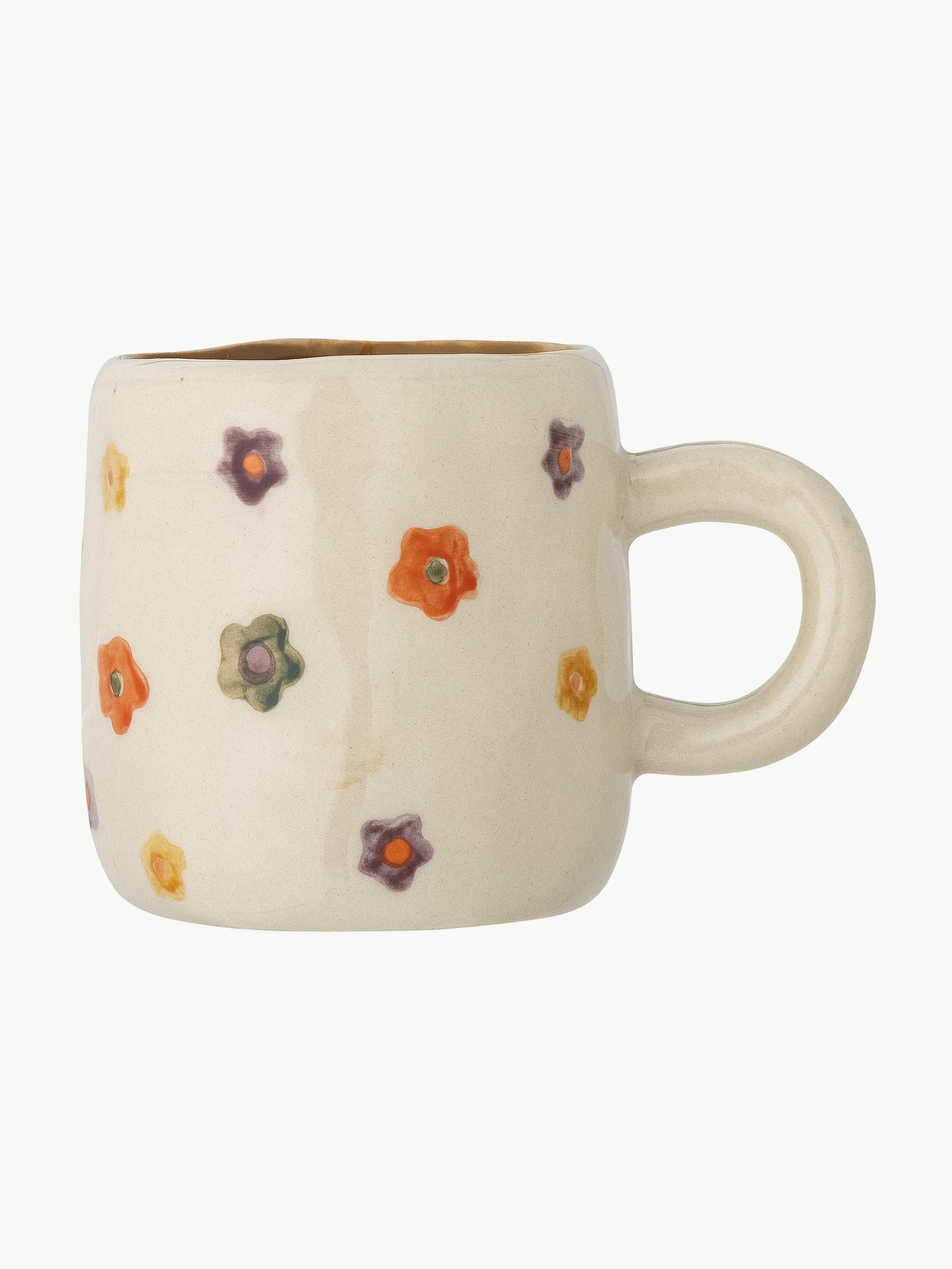 Handbemalte Kinder-Tasse Addy aus Steinzeug