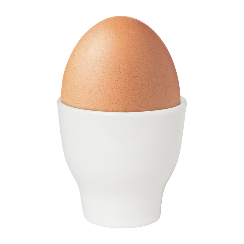 Eierdopje - wit - &Oslash;4.5x2.8cm