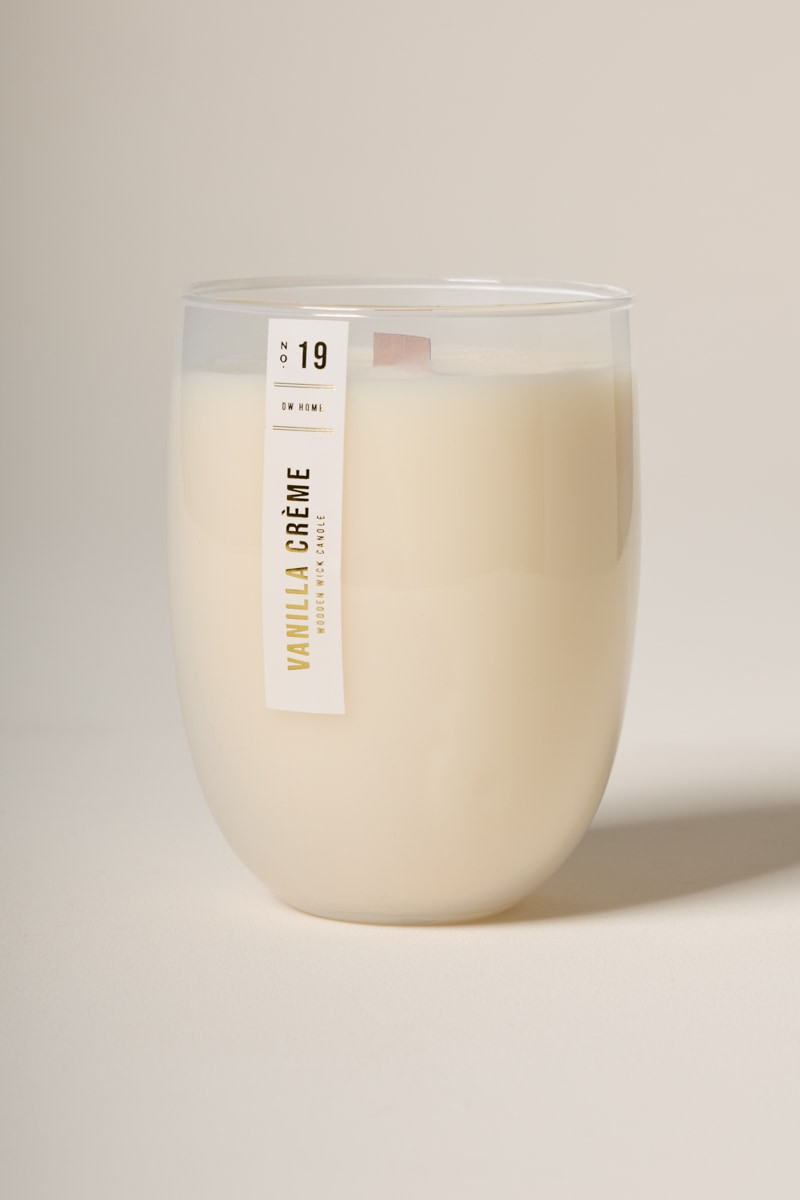 DW Home Vanilla Creme Candle Jar 15oz