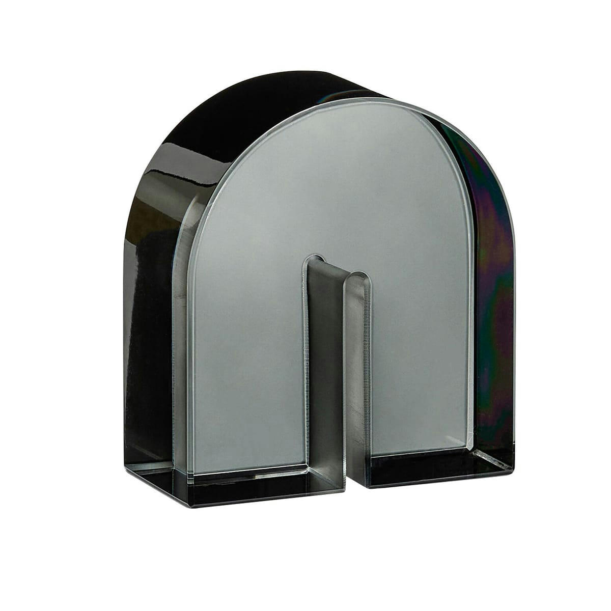 ARCH - Serre-livres en verre fumé