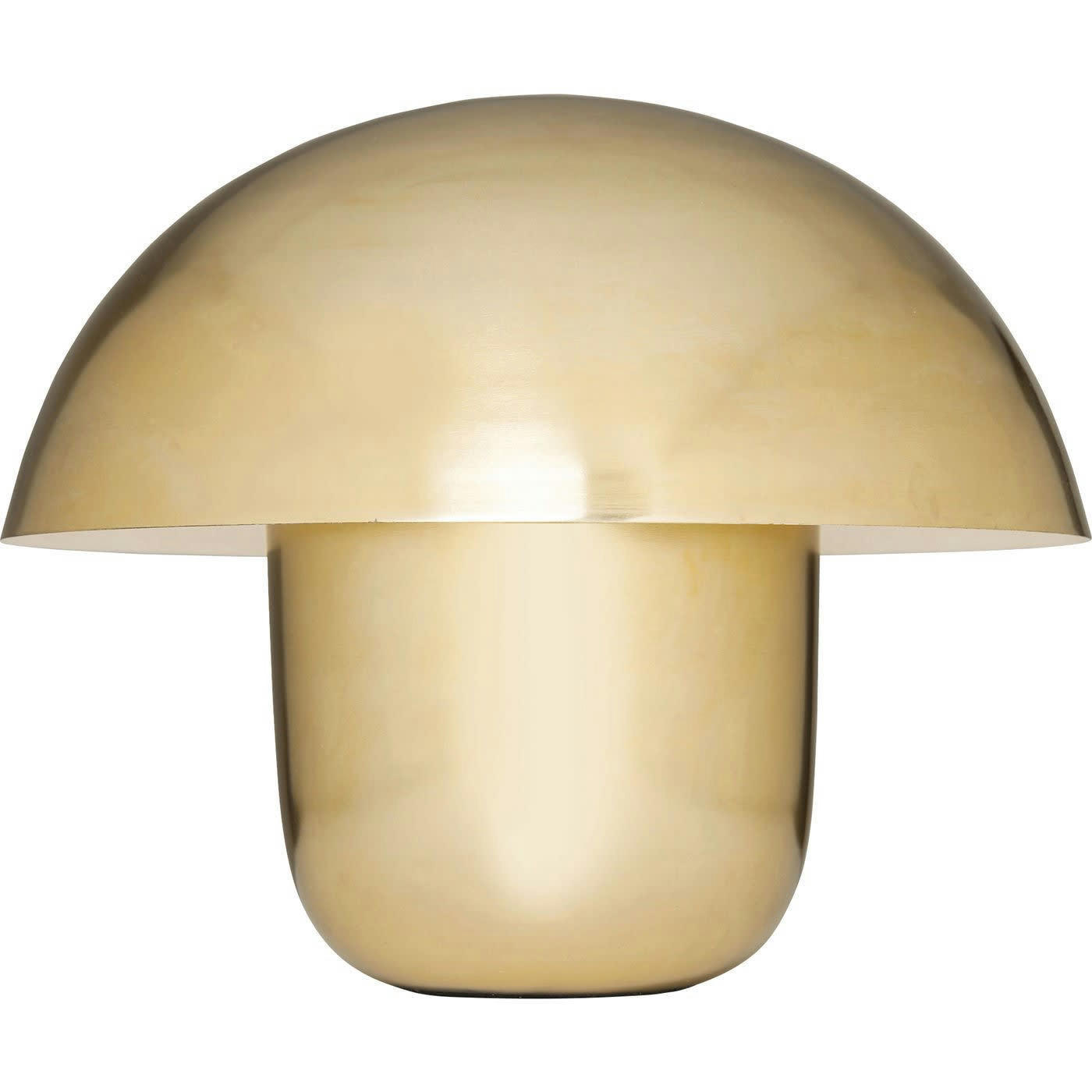 MUSHROOM - Lampe champignon en acier doré