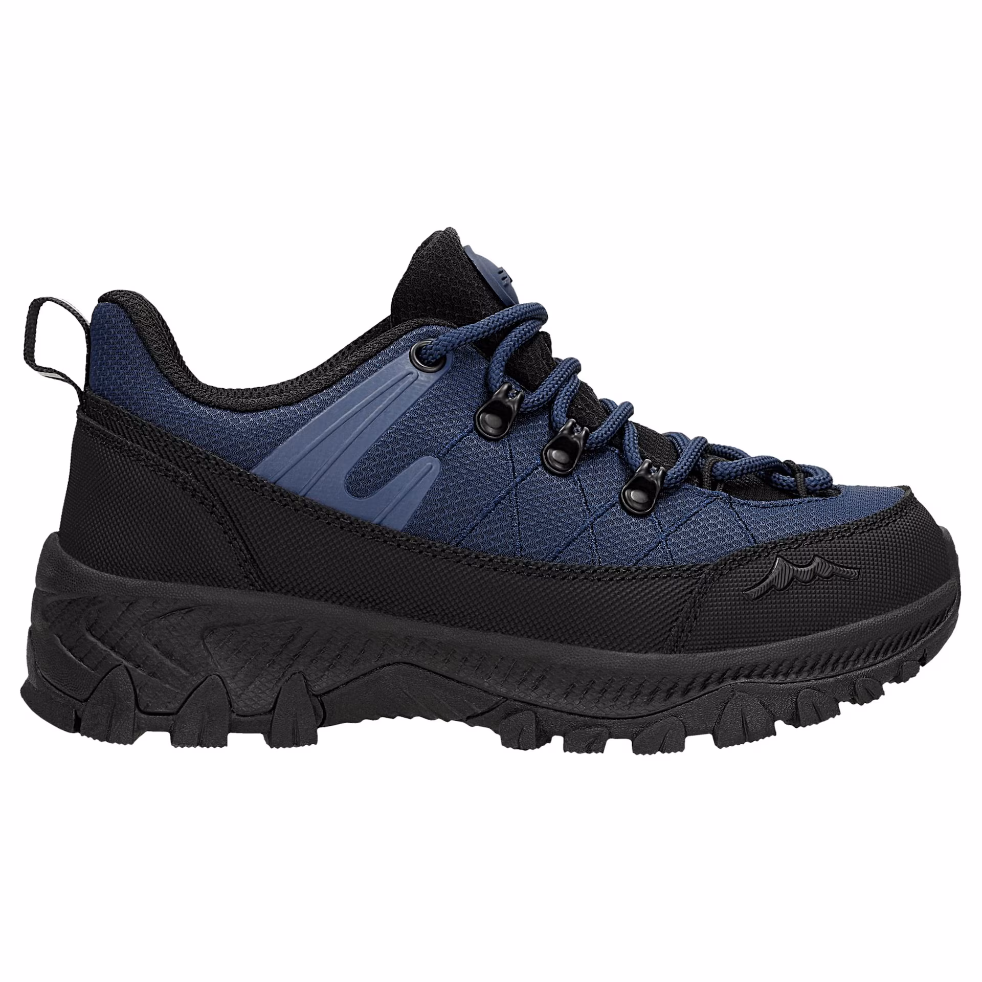 Granatowo-czarne niskie trekkingi dziecięce BARTEK 87011-46