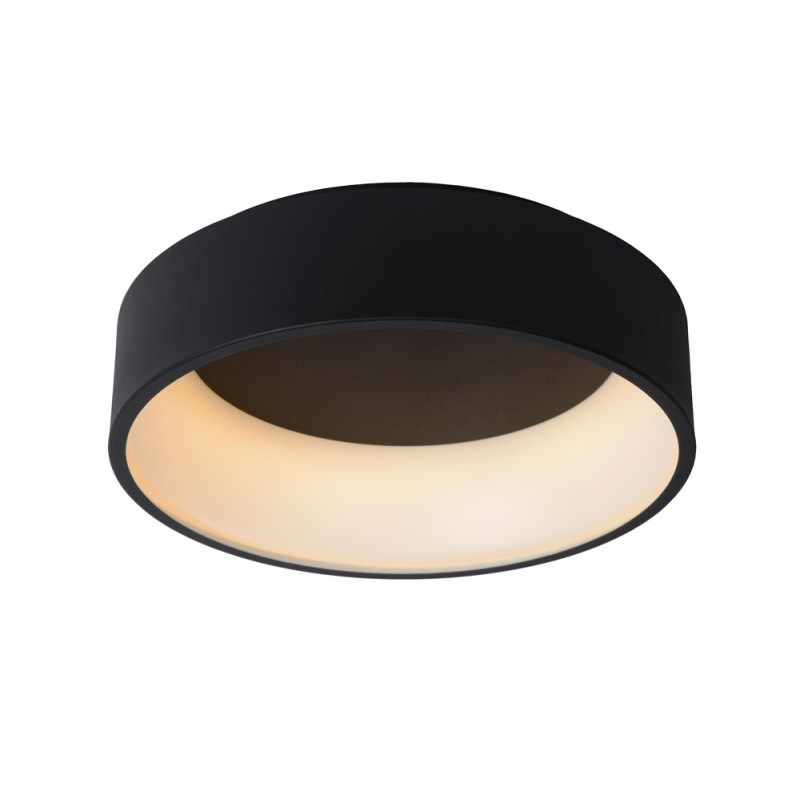 Plafonnier LED Talowe noir Ø 45,5 cm 1800 lm 30 W LUCIDE