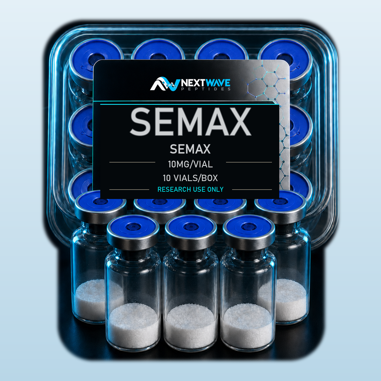 Semax - 10mg, 10 Vials | NextWave Peptides