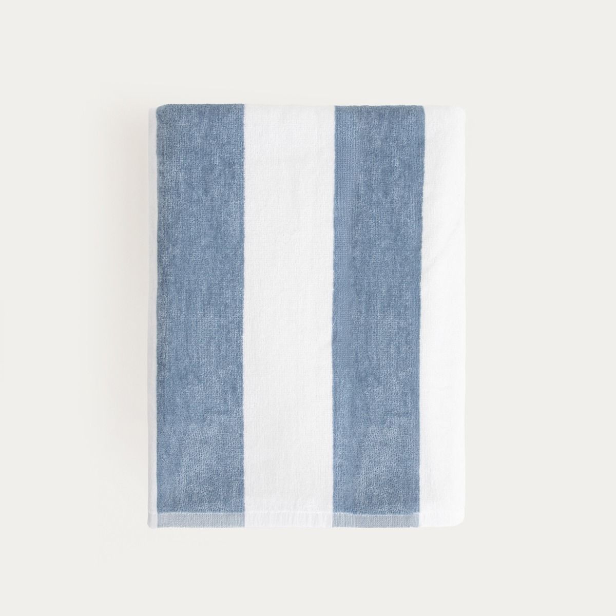 Ręcznik LAWENA w biało-błękitne pasy 70x130 cm