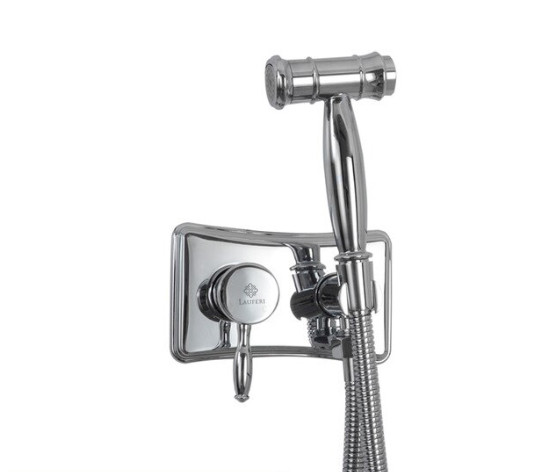 Bateria bidetowa bidet retro SELENA srebrny chrom
