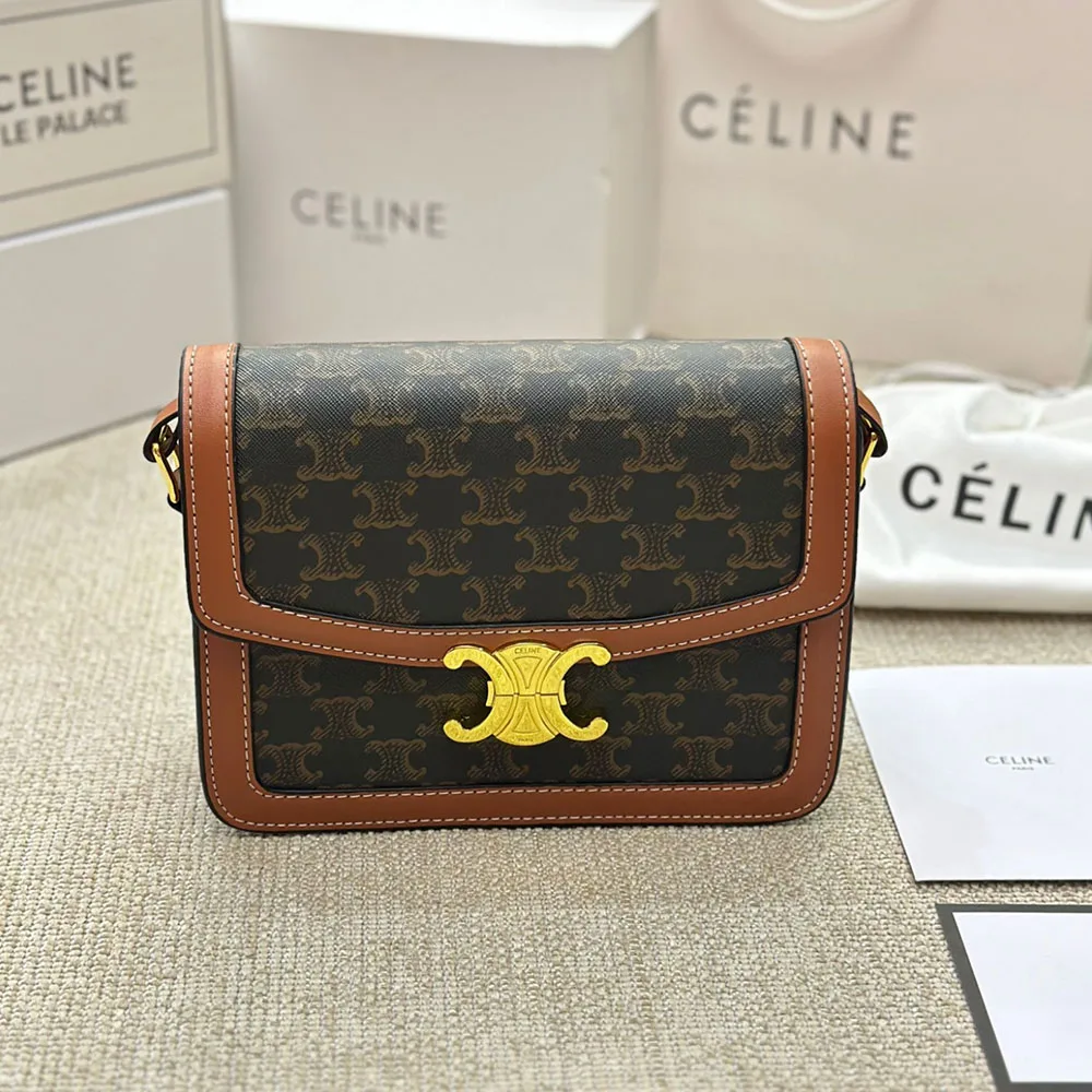 CELINE Triomphe Shoulder Bag Small&Medium