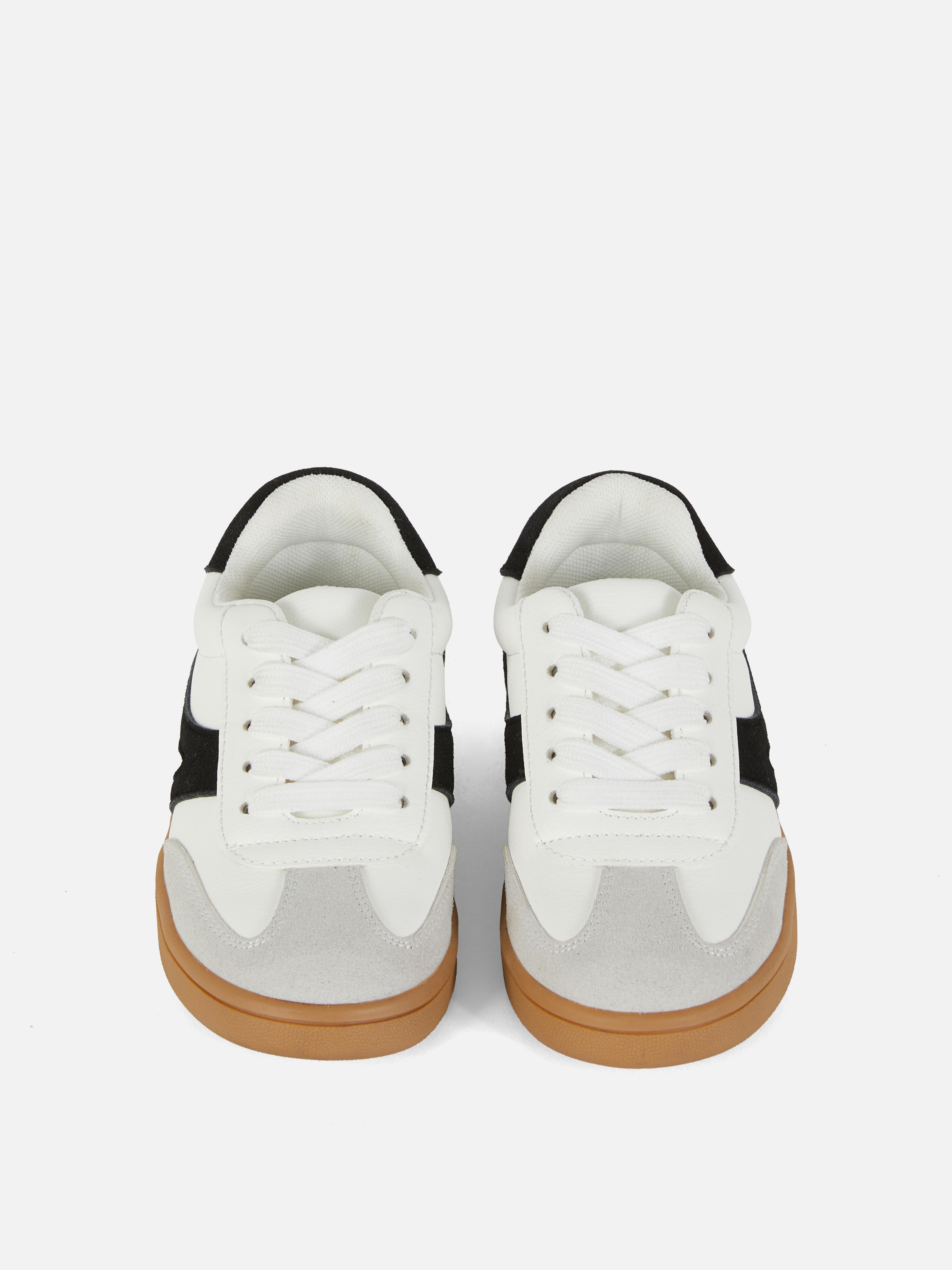 Contrast Panel Low-Top Trainers