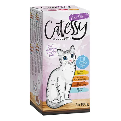 Catessy Trays Mixed Packs Mega Saver Pack 64 x 100g