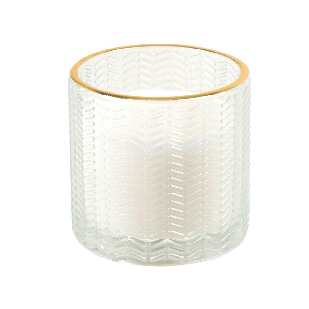 COLORAMA - Bougie parfumée en verre blanc H7 100 g